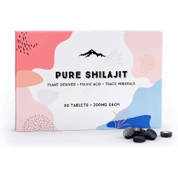 OEM/ODM Pure  Shilajit Tablets Moomiyo  Altai Mountain Shilajit Mumiyo 100% Purified