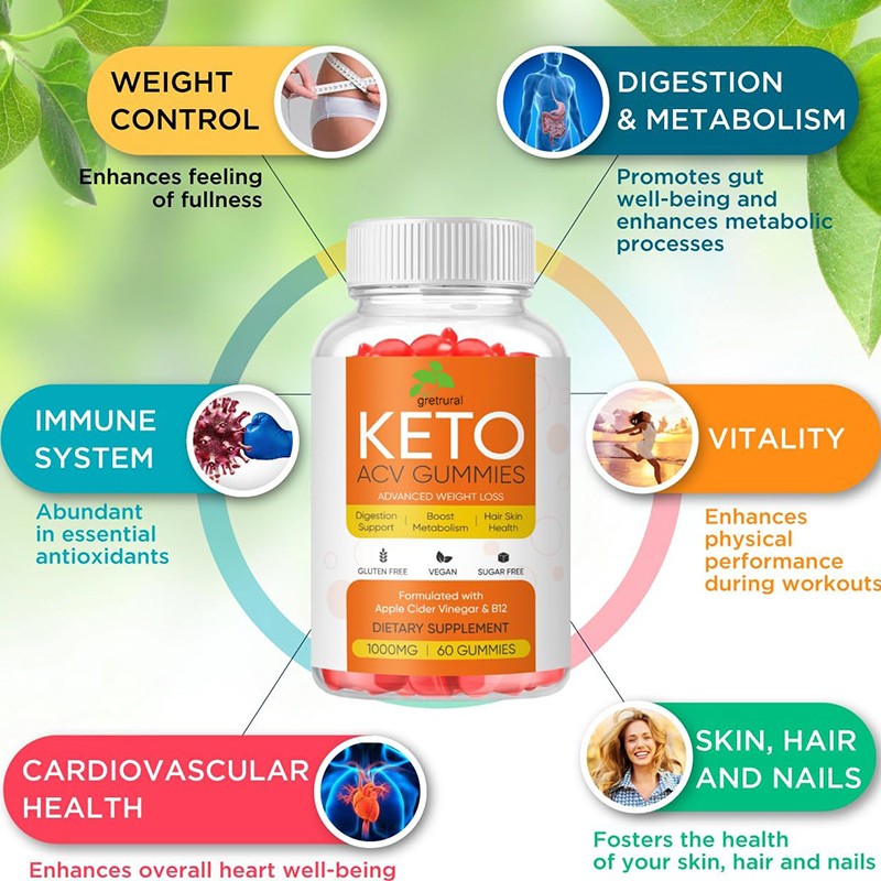 Wholesale Keto Apple Cider Vinegar Gummy Non Free Keto Digestion Metabolism Keto ACV Gummies