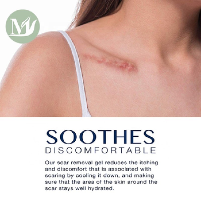 Private Label Acne Scar Removal Gel Skin Treatment Cream Sheet Best Effect Medical-Grade Silicone Scar Gel for Scar Away