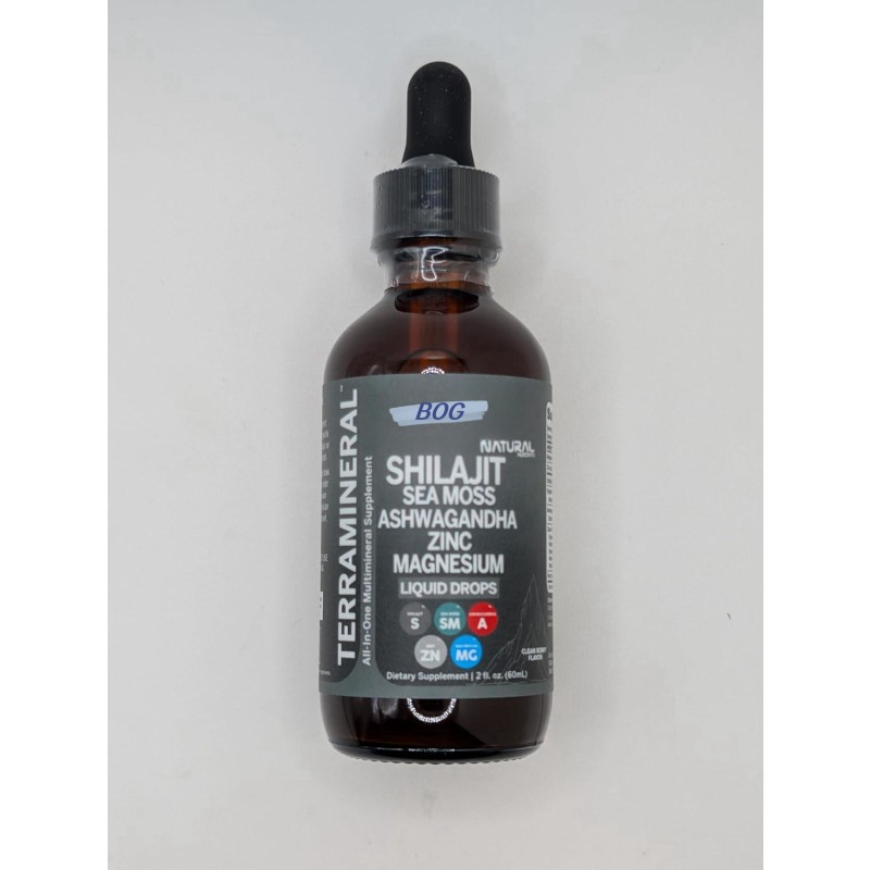OEM/ODM Himalayan Pure Shilajit Liquid Drops with 50% Fulvic acid