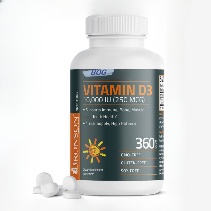 OEM/ODM Vitamin D3 5000IU Tablets - Cholecalciferol, D3 Supplement, Vitamin D 5000 IU - 1 Vitamin D3 Tablets