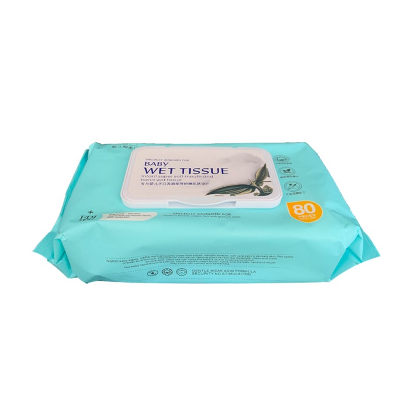 Baby Wet Wipes Factory - OEM Custom Logo Printed Baby Tissue