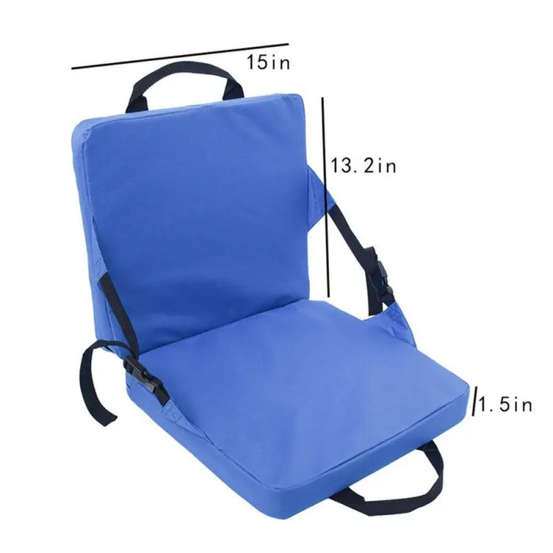 Bleacher Cushion Factory - Lightweight Padded Backrest Seat