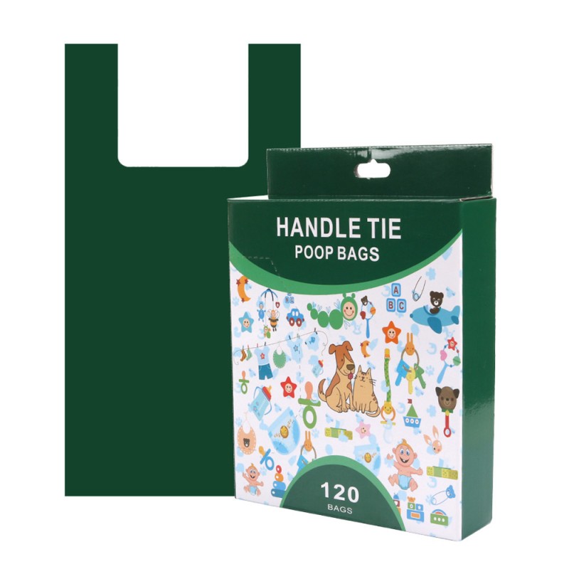 Waste Bag Manufacturer - Unscented Tie Handles 120 Pack