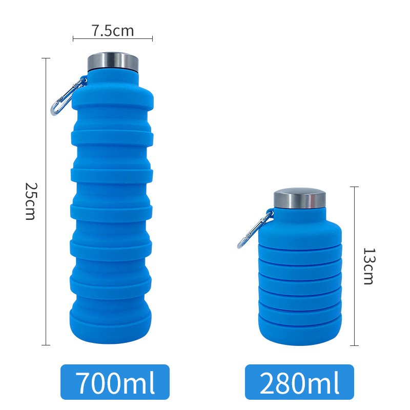 Collapsible Bottle Factory - BPA Free Silicone Foldable