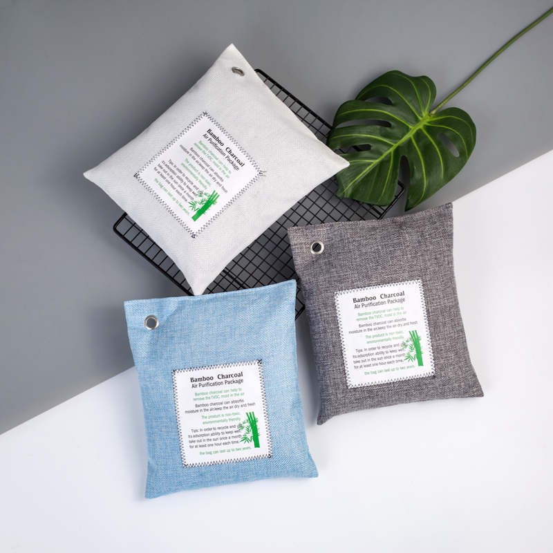 Air Purifier Bag Factory - Triangular Scent Bamboo Charcoal
