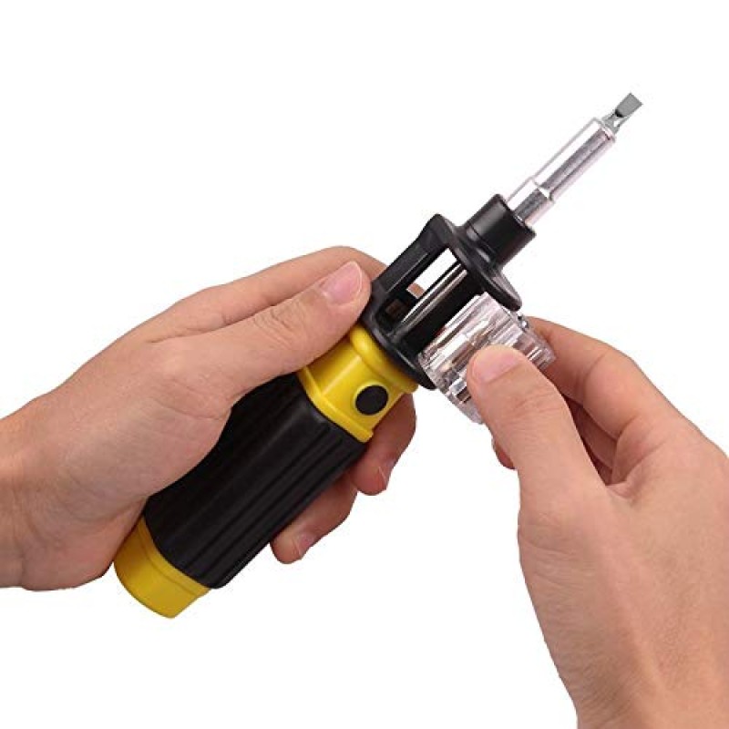 Screwdriver Factory - 6 in 1 Multi-Bit Precision Tool