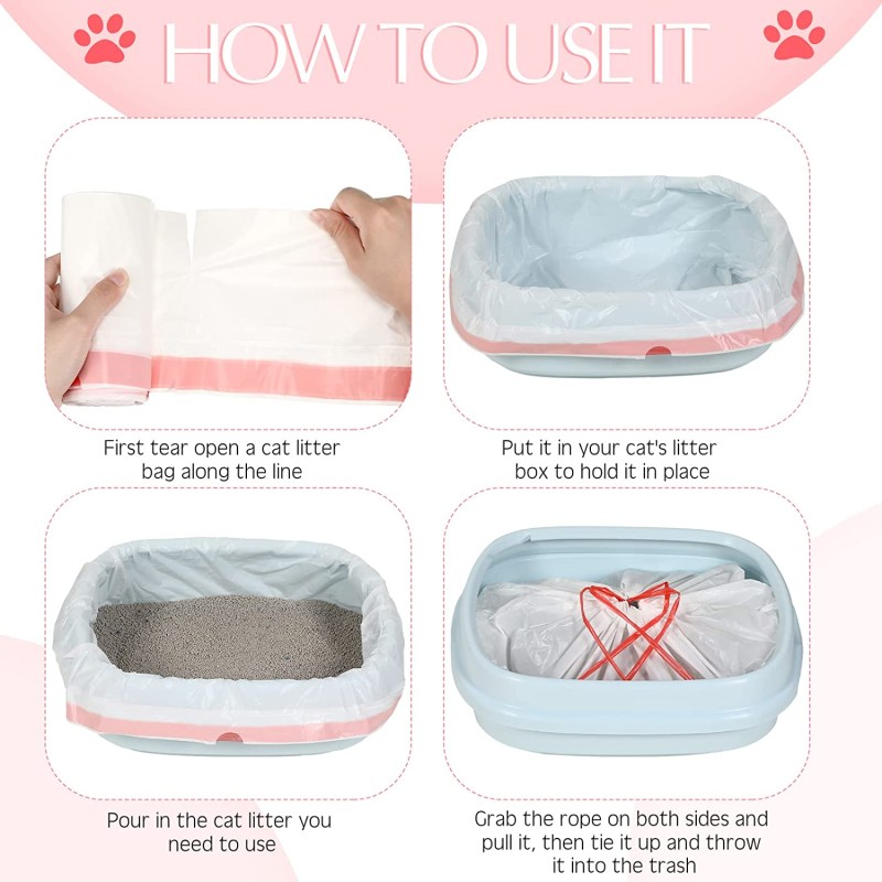 Cat Litter Bag Manufacturer - Jumbo Kitty Litter Box Liners