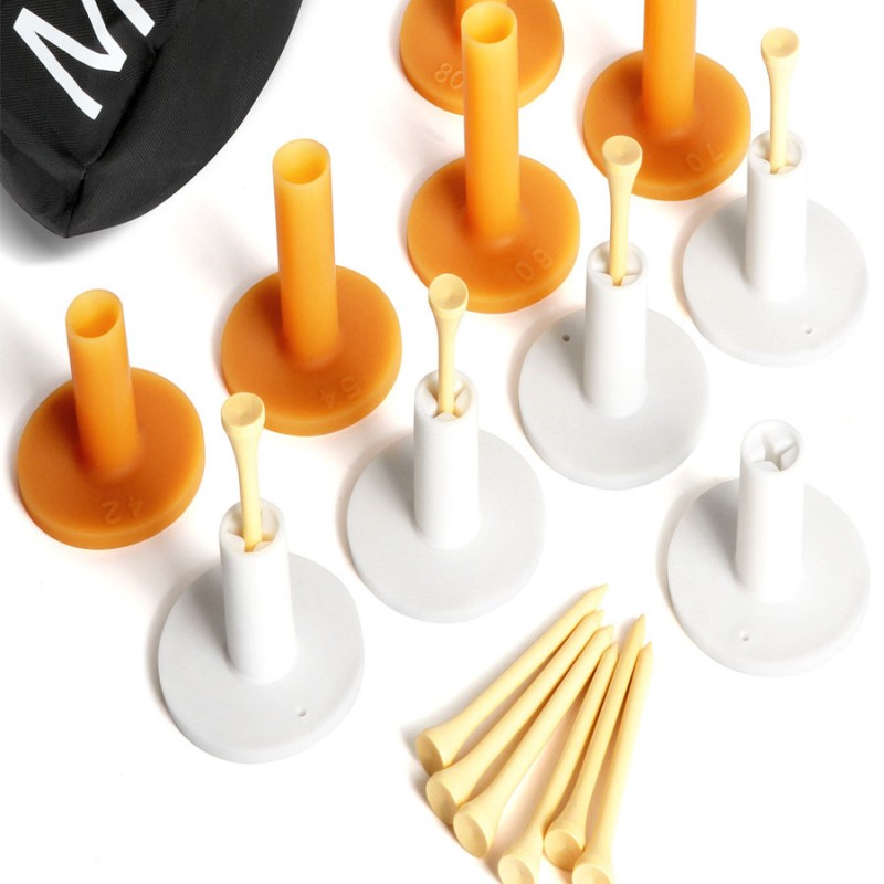Golf Tee Supplier - Plastic Rubber Tee Holder Practice