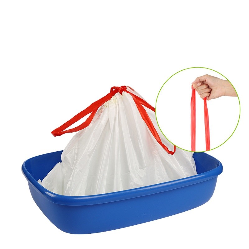 Litter Box Bag Factory - Extra Thick Drawstring Liners