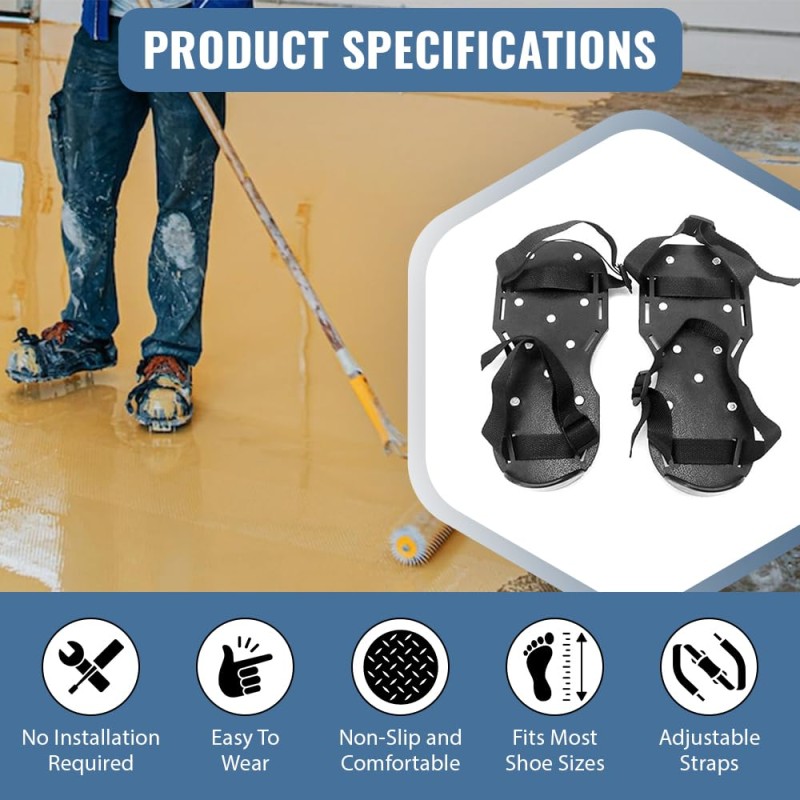 Spiked Shoes Manufacturer - Self-Leveling Epoxy Floor