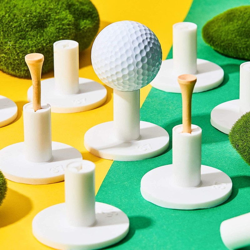 Golf Tee Supplier - Plastic Rubber Tee Holder Practice