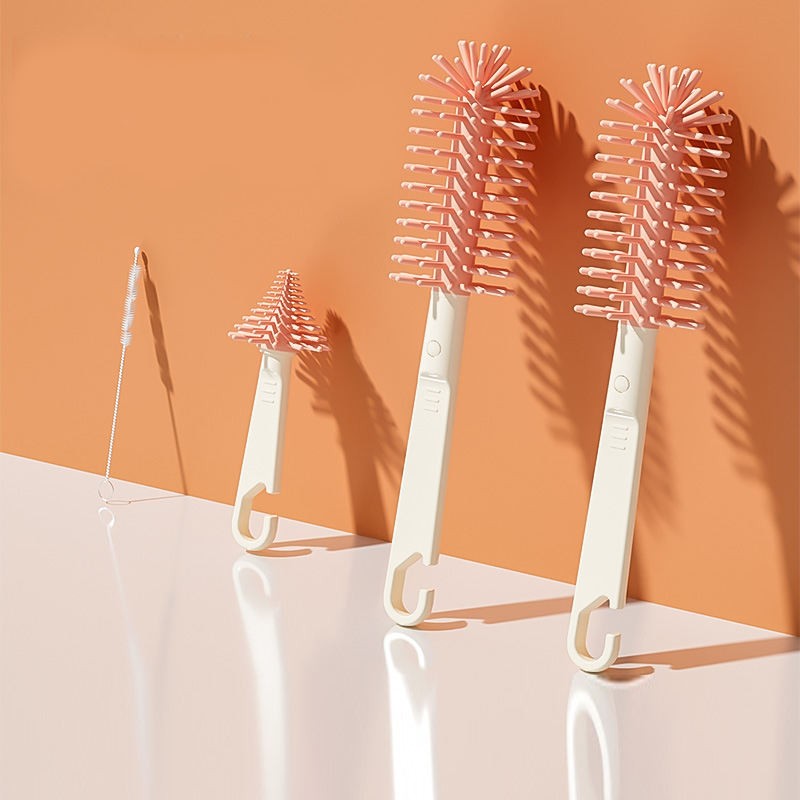 Bottle Brush Supplier - 6 in 1 Silicone Cleaner Kit
