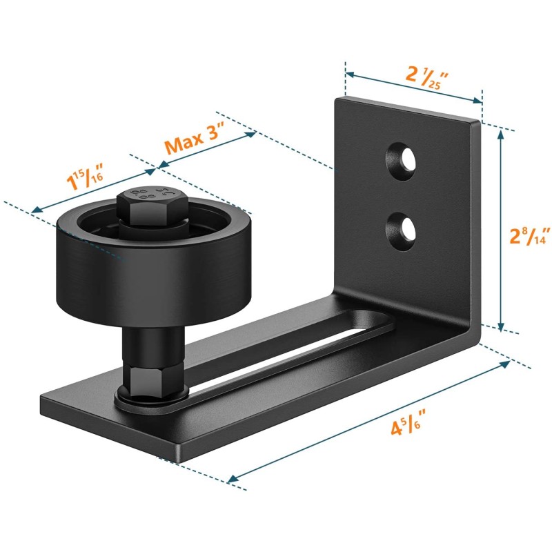 Barn Guide Factory - Wall Mounted Flush Bottom Design