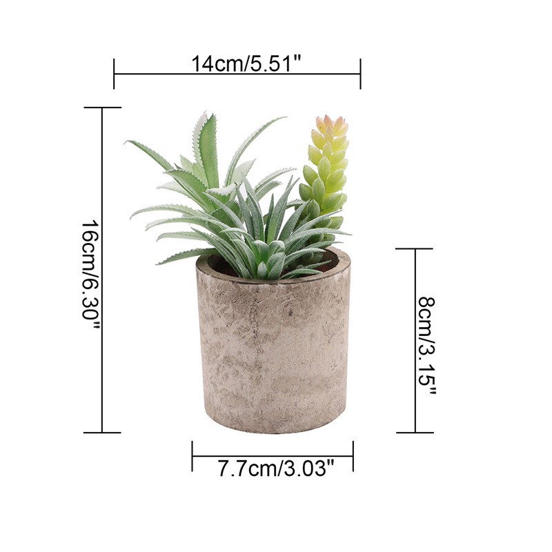 Topiary Factory - Mini Potted Faux Plastic Decoration