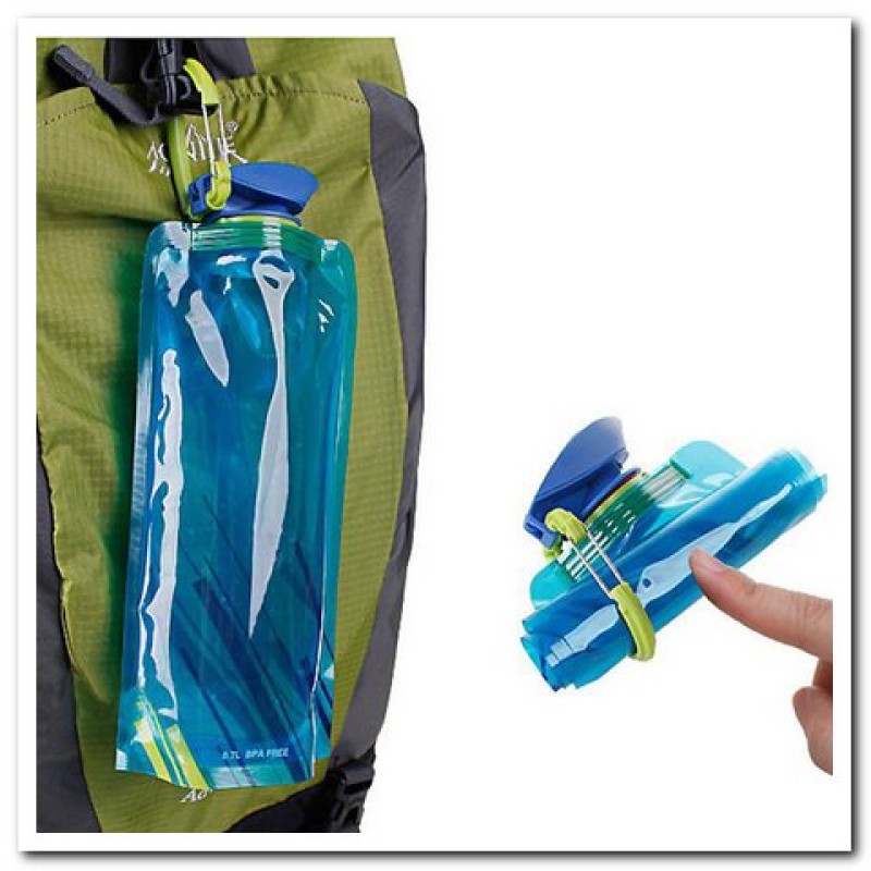 Collapsible Bottle Supplier - 700ML Leakproof Folding Portable