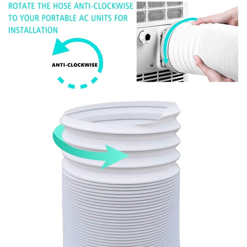 Air Conditioner Hose Factory - Portable AC Exhaust 5 Inch