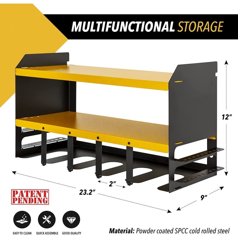 Tool Organizer Manufacturer - Wall Mount Metal Drill Holder