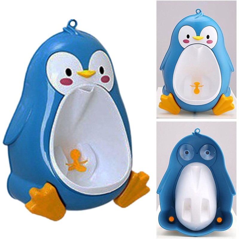 Potty Urinal Factory - Penguin Shape Aiming Target