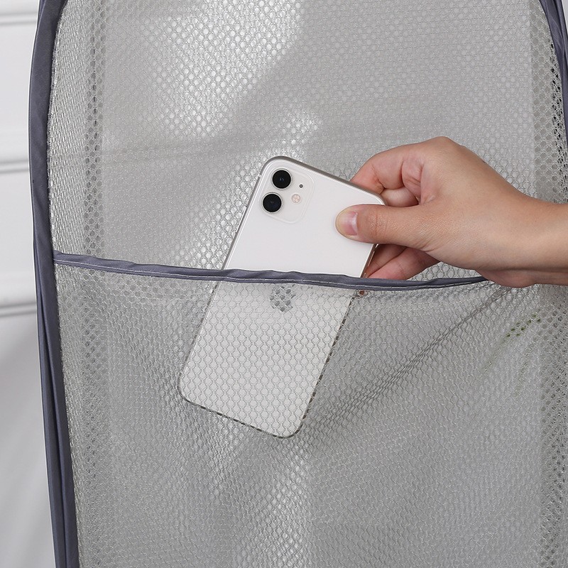 Laundry Hamper Supplier - Mesh Popup Foldable Basket