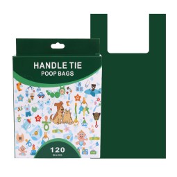 Waste Bag Manufacturer - Unscented Tie Handles 120 Pack