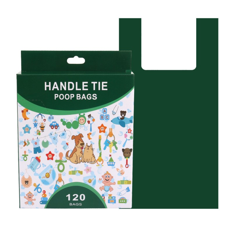 Waste Bag Manufacturer - Unscented Tie Handles 120 Pack