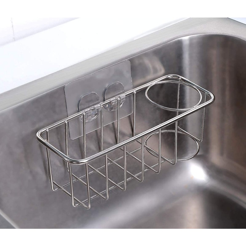 Sponge Holder Factory - 2 in 1 Sink Caddy SUS304
