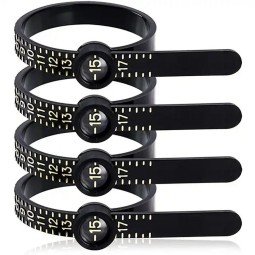 Ring Sizer Factory - Plastic 1-17 Finger Gauge Tester