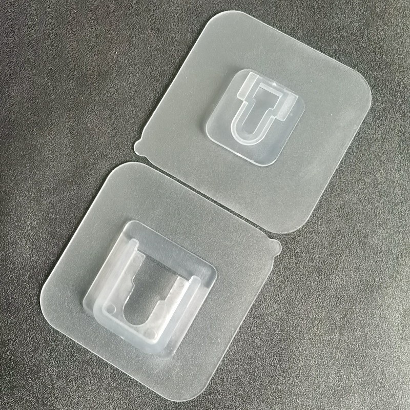Wall Hook Manufacturer - Plastic Transparent Adhesive Rail