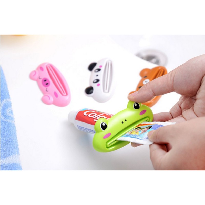 Toothpaste Dispenser Manufacturer - Plastic Cartoon Rolling Holder