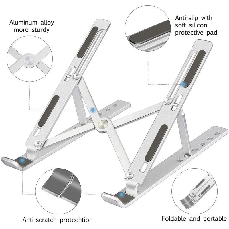 Laptop Stand Manufacturer - Ergonomic Aluminum Cooling Holder