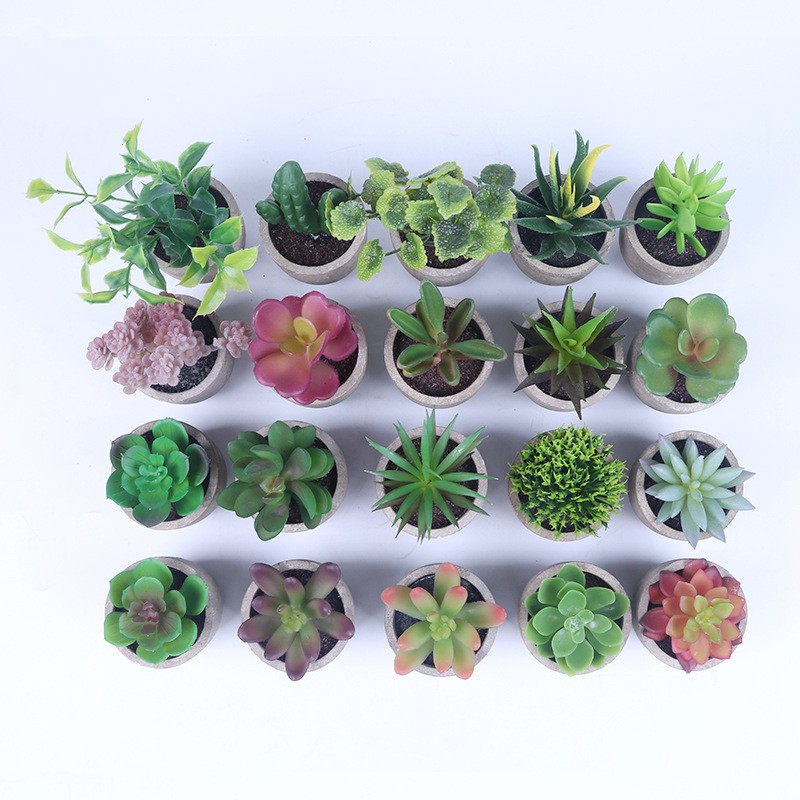 Artificial Plant Wholesale - 7.5cm 7cm Combined Set