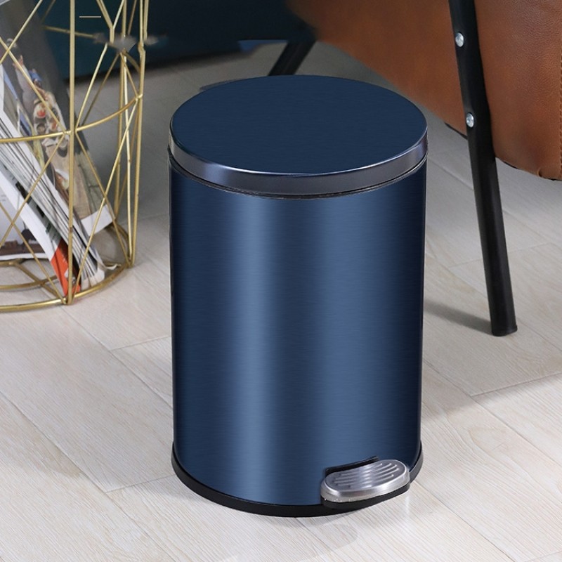 Trash Can Supplier - 12L Stainless Steel Pedal Bin
