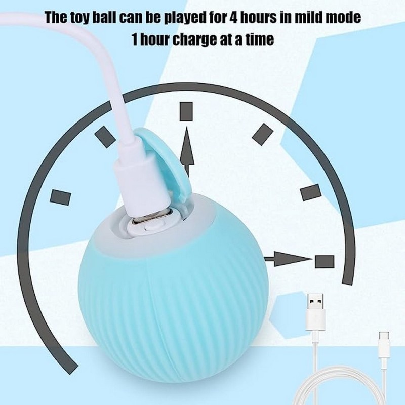 Cat Toy Supplier - Automatic Interactive Rolling Ball