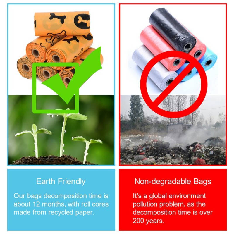 Dog Poop Bag Supplier - Home Compostable Leakproof Thick