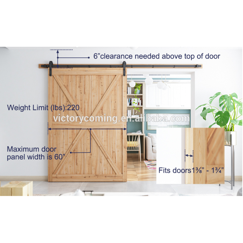 Barn Door Hardware Supplier - American Modern Interior Iron