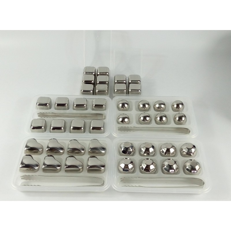 Ice Cube Factory - PP Box 2pcs Stainless Steel