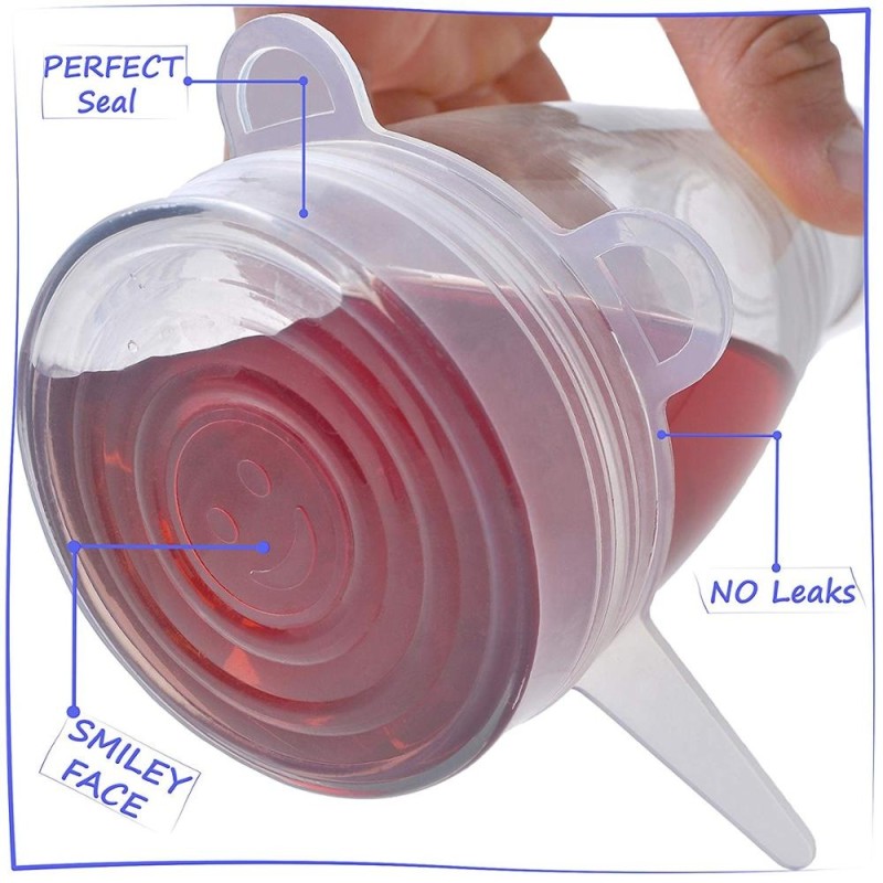 Silicone Lid Manufacturer - Air Tight Stretch Cover Set