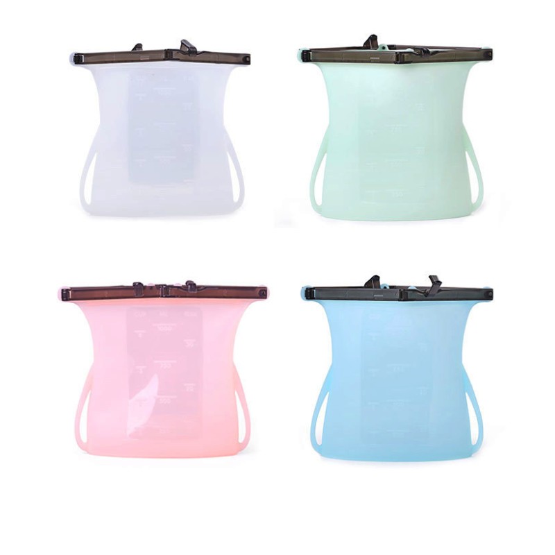 Food Bag Supplier - Reusable Silicone Leak Proof