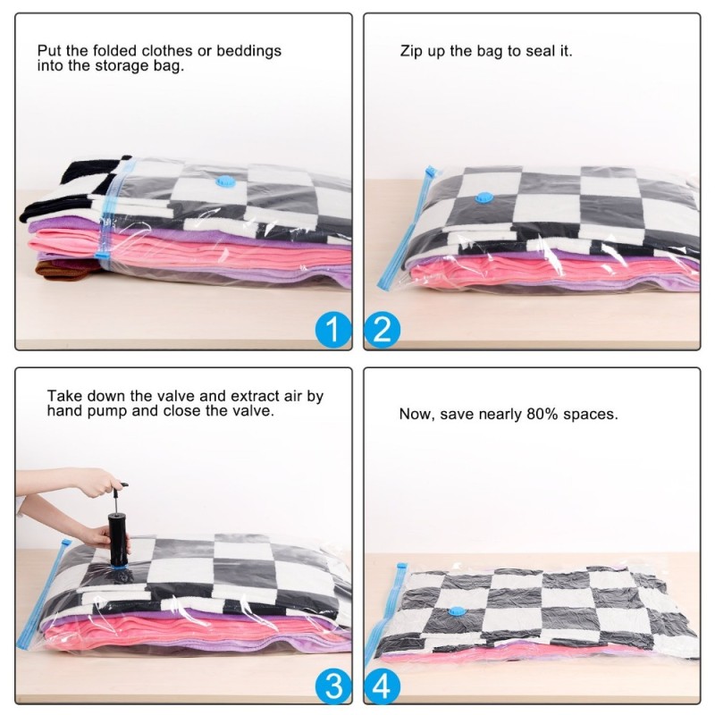 Compression Bag Factory - Space Saver Blankets Storage