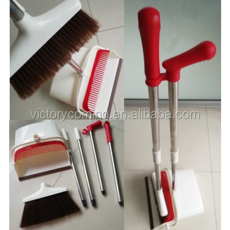 Broom Dustpan Factory - Dust Pan Standing Upright Combo