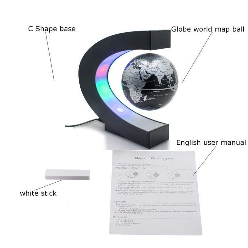 Floating Globe Supplier - Magnetic Levitation World Map