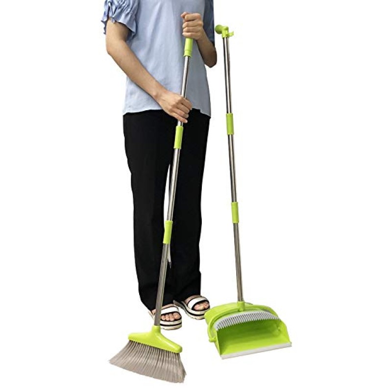 Broom Set Factory - Extendable Upright Grips Sweep