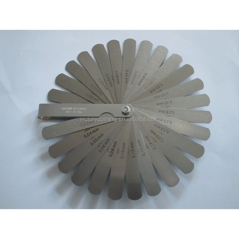 Feeler Gauge Supplier - 26 Blade Measuring Tool
