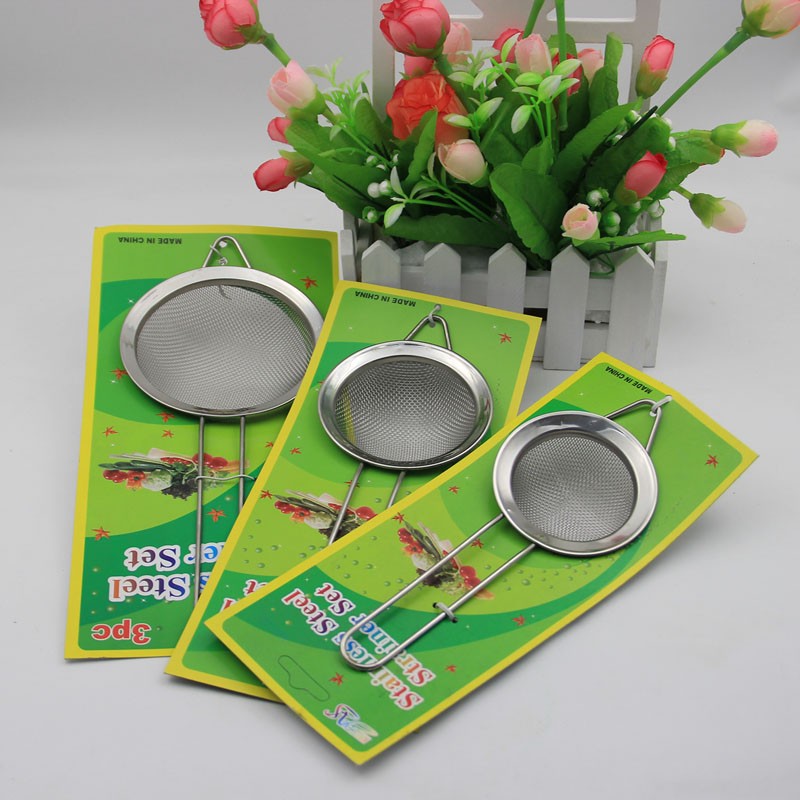Mesh Strainer Manufacturer - Set of 3 Stainless Steel