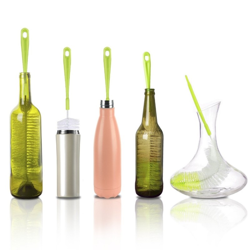 Bottle Brush Factory - Plastic Narrow Neck Cleaner Set