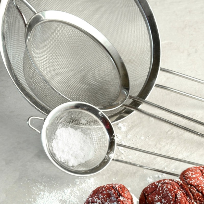 Strainer Set Factory - 3 Piece Fine Mesh Colanders