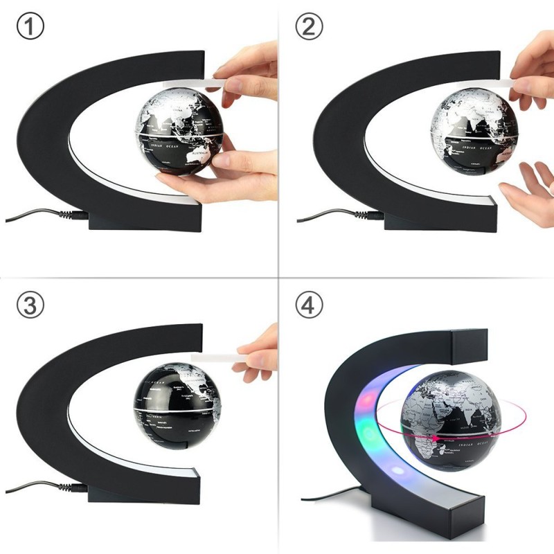 Floating Globe Supplier - Magnetic Levitation World Map
