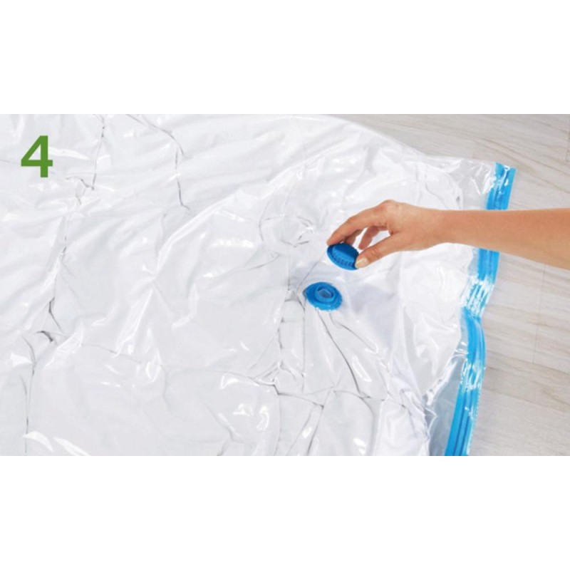 Vacuum Bag Manufacturer - Transparent Border Folding Organizer