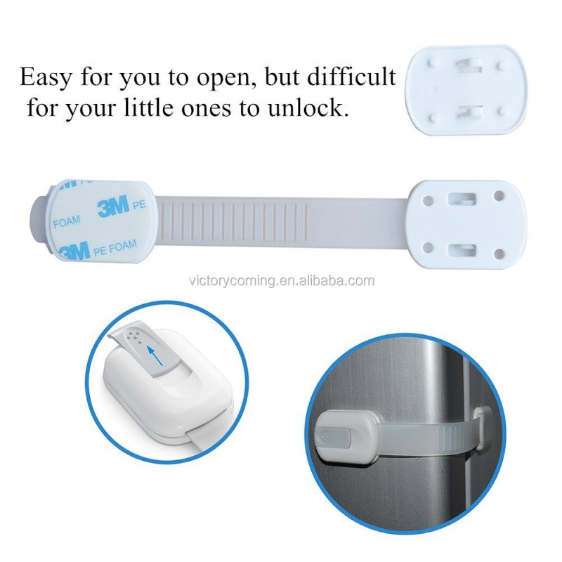 Baby Lock Manufacturer - 3M Adhesive Cabinet Latches